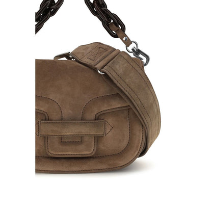 Brown Goatskin Shoulder Bag