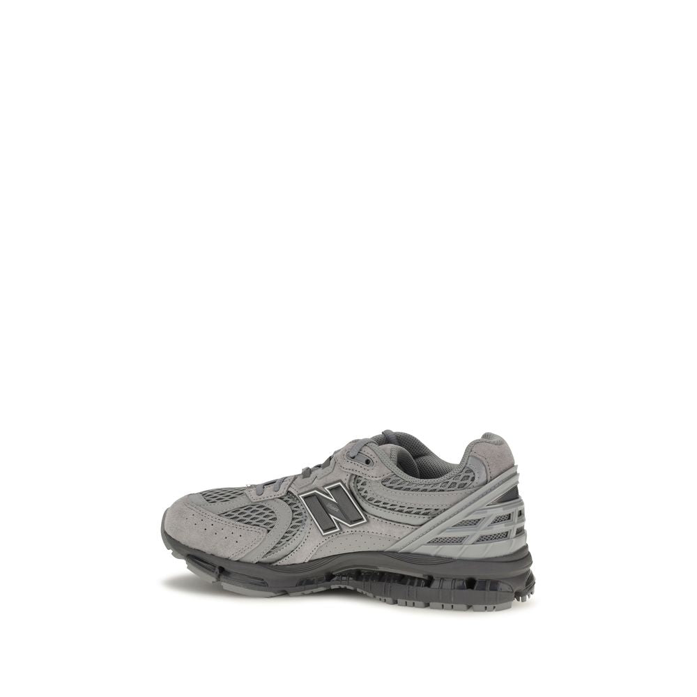 Gray Fabric Athletic Sneakers