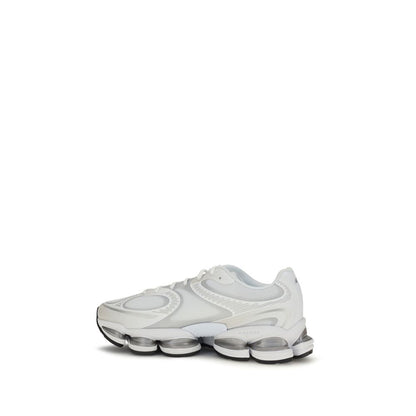 White Polyamide Athletic Sneakers