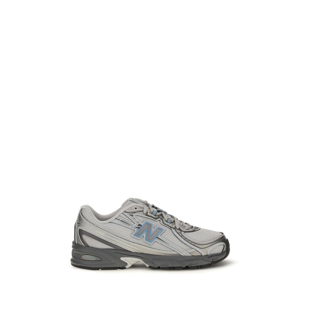 Gray Fabric Athletic Sneakers