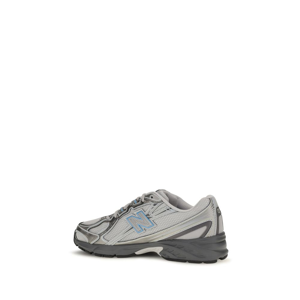 Gray Fabric Athletic Sneakers