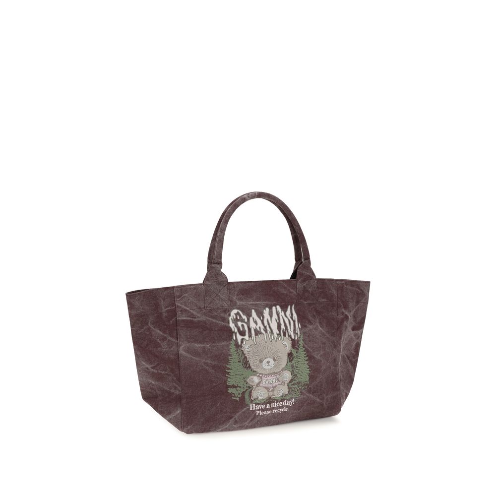 Bordeaux Cotton Shoulder Bag