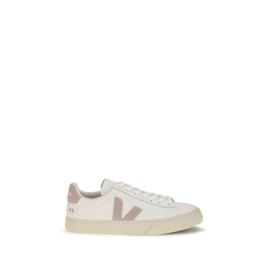 White Calf Leather Bos Taurus Low Top Sneakers