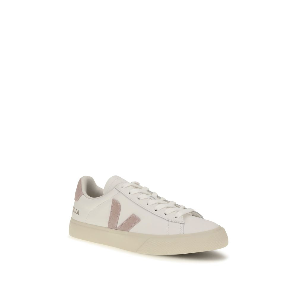 White Calf Leather Bos Taurus Low Top Sneakers