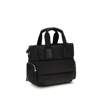 Black Nylon Handbag