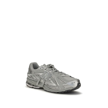Gray Fabric Athletic Sneakers