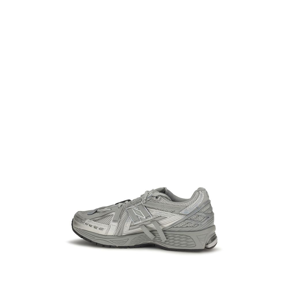 Gray Fabric Athletic Sneakers