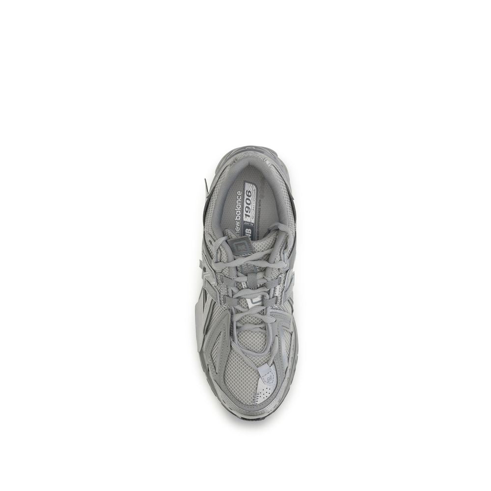 Gray Fabric Athletic Sneakers