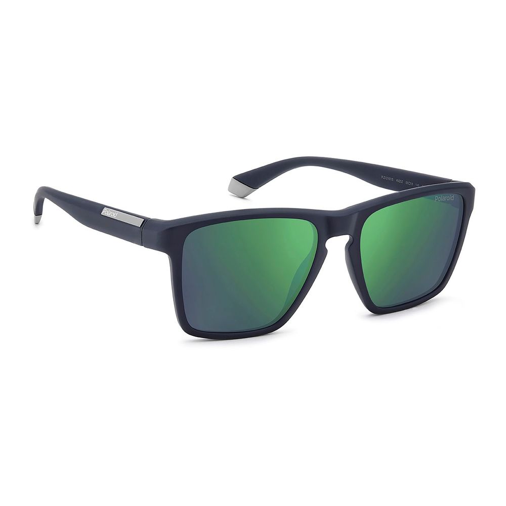 Blue Polycarbonate Sunglasses