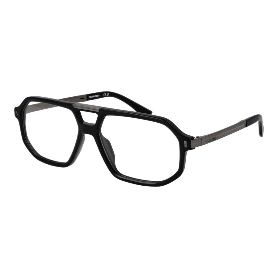 Black Acetate Glasses (Frames)