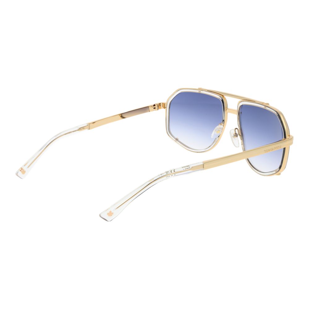 Gold Metal Sunglasses