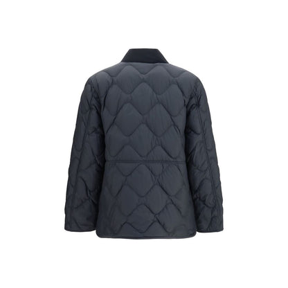 Gray Polyester Shell Jacket