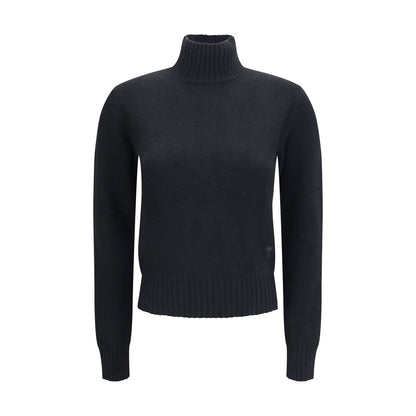 Black Cashmere Turtleneck