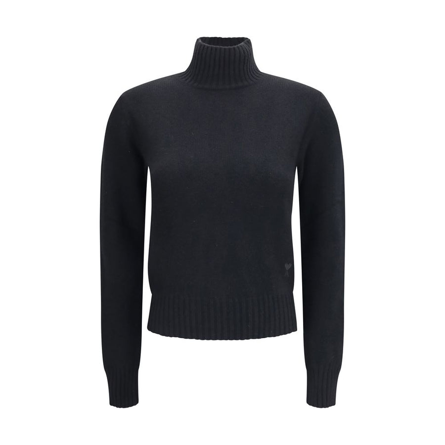 Black Cashmere Turtleneck