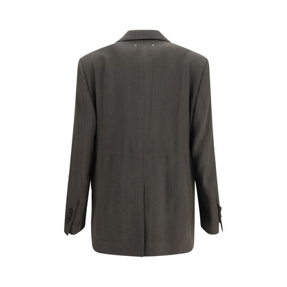 Bicolor Viscose Blazer