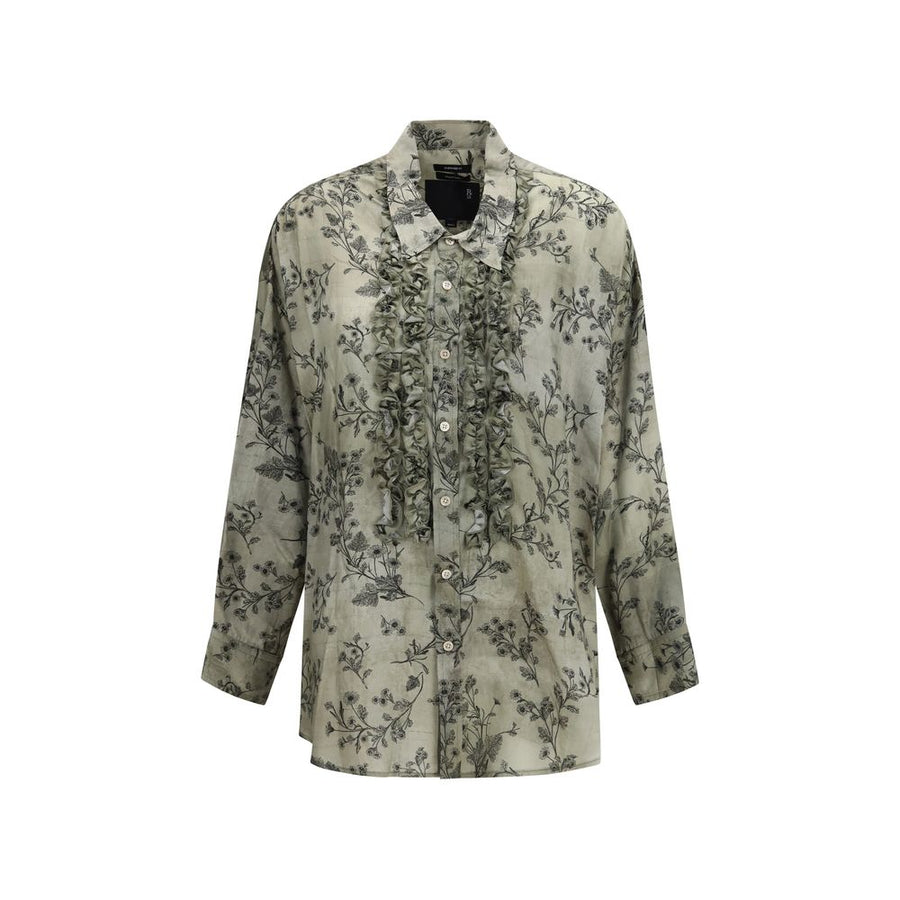 Bicolor Viscose Blouse