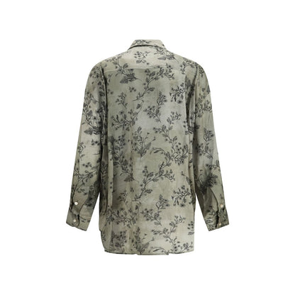 Bicolor Viscose Blouse