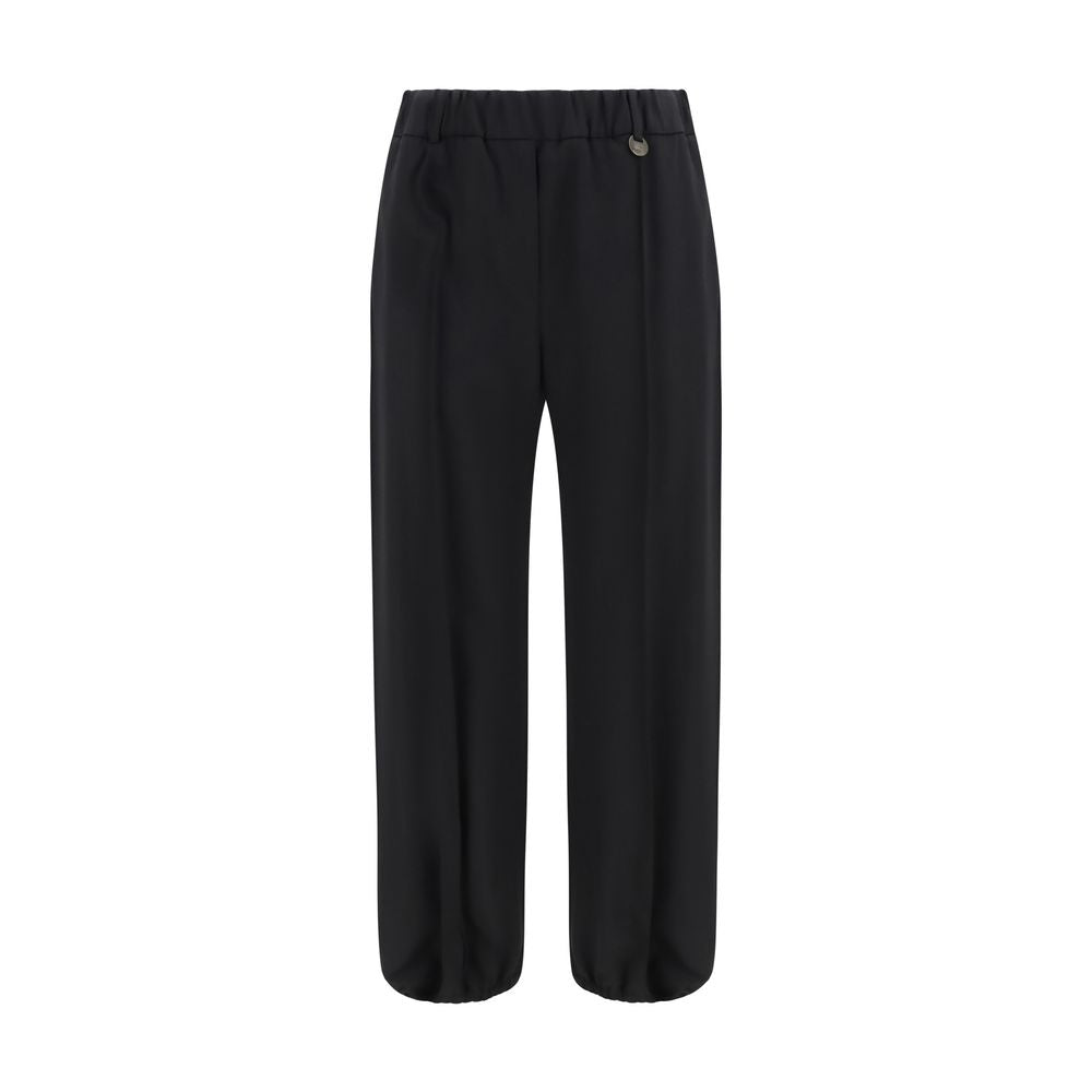 Black Wool Oves Aries Joggers (Workout Pants)