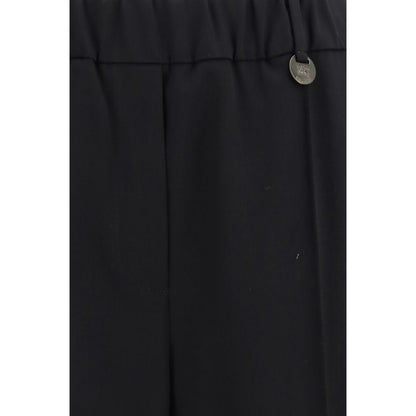 Black Wool Oves Aries Joggers (Workout Pants)