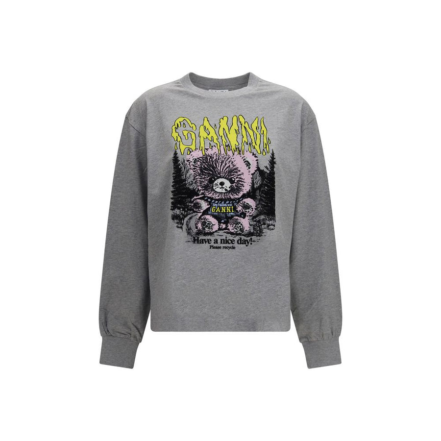 Gray Cotton Sweatshirt