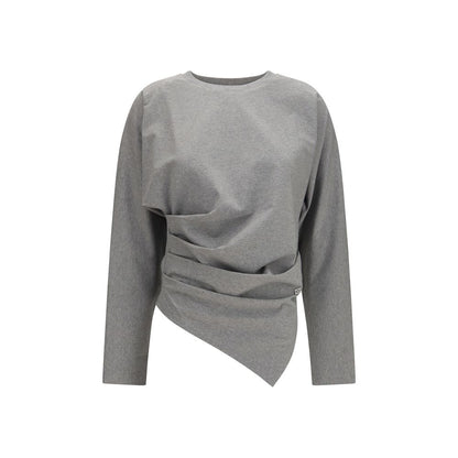 Gray Cotton Pattern Shirt