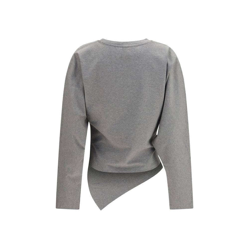 Gray Cotton Pattern Shirt