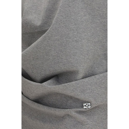 Gray Cotton Pattern Shirt