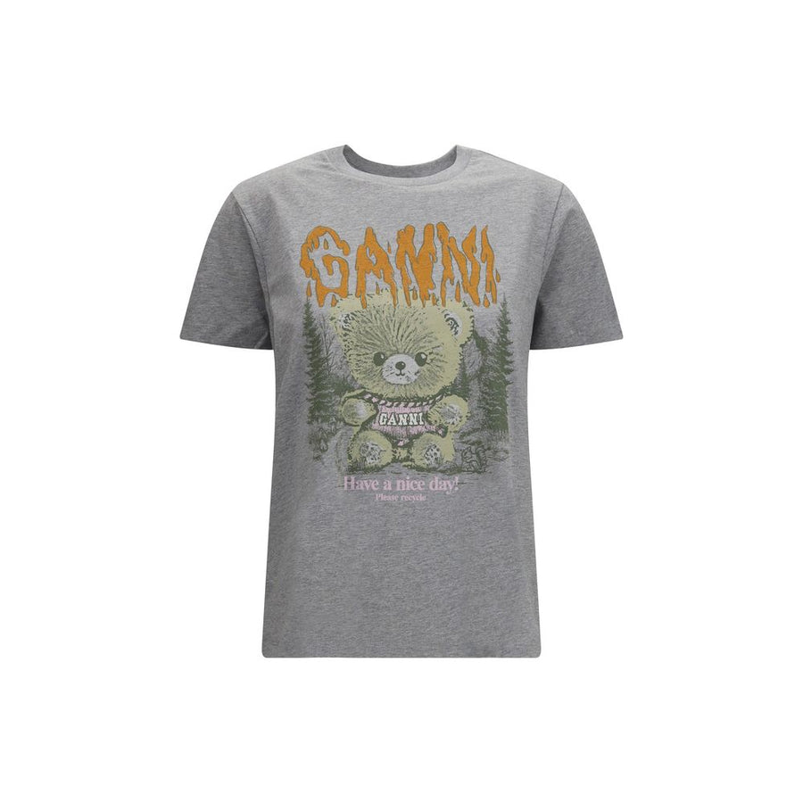 Gray Cotton T-Shirt