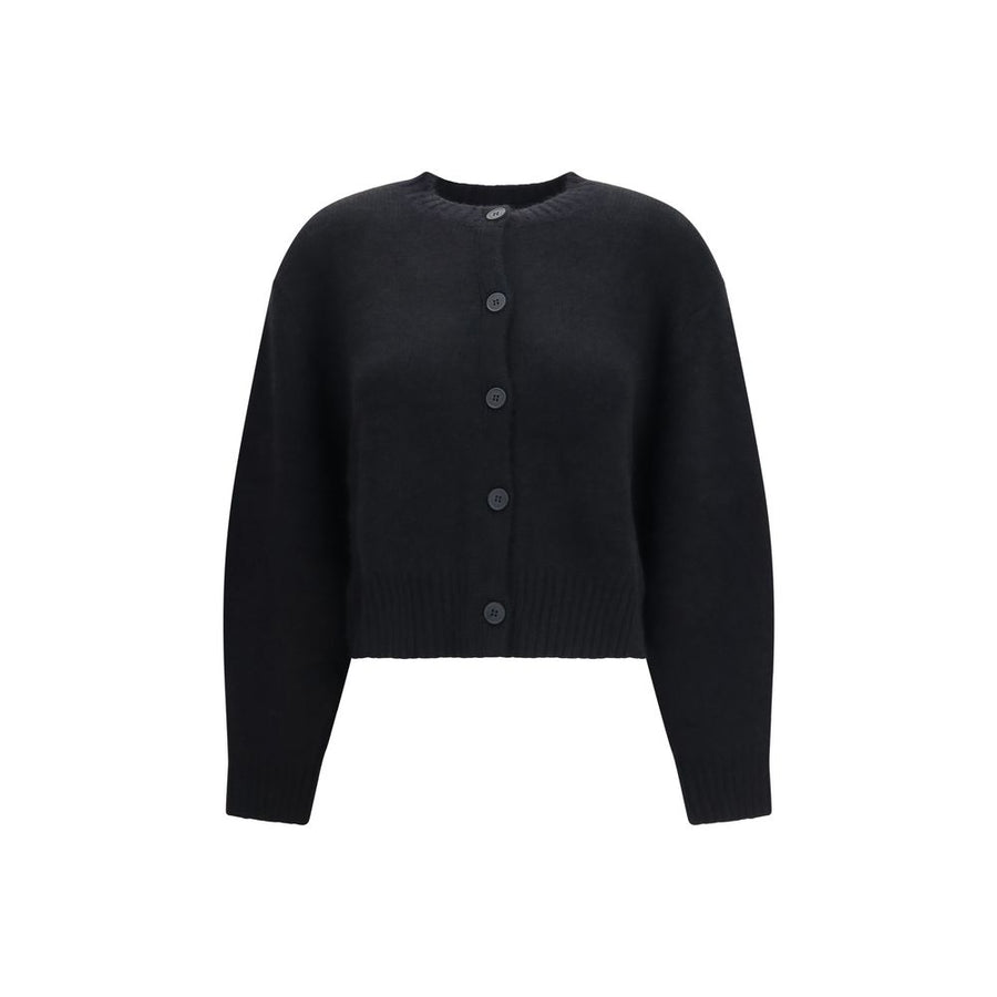 Black Wool Oves Aries Cardigan