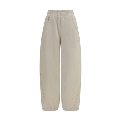 Beige Cotton Joggers (Workout Pants)