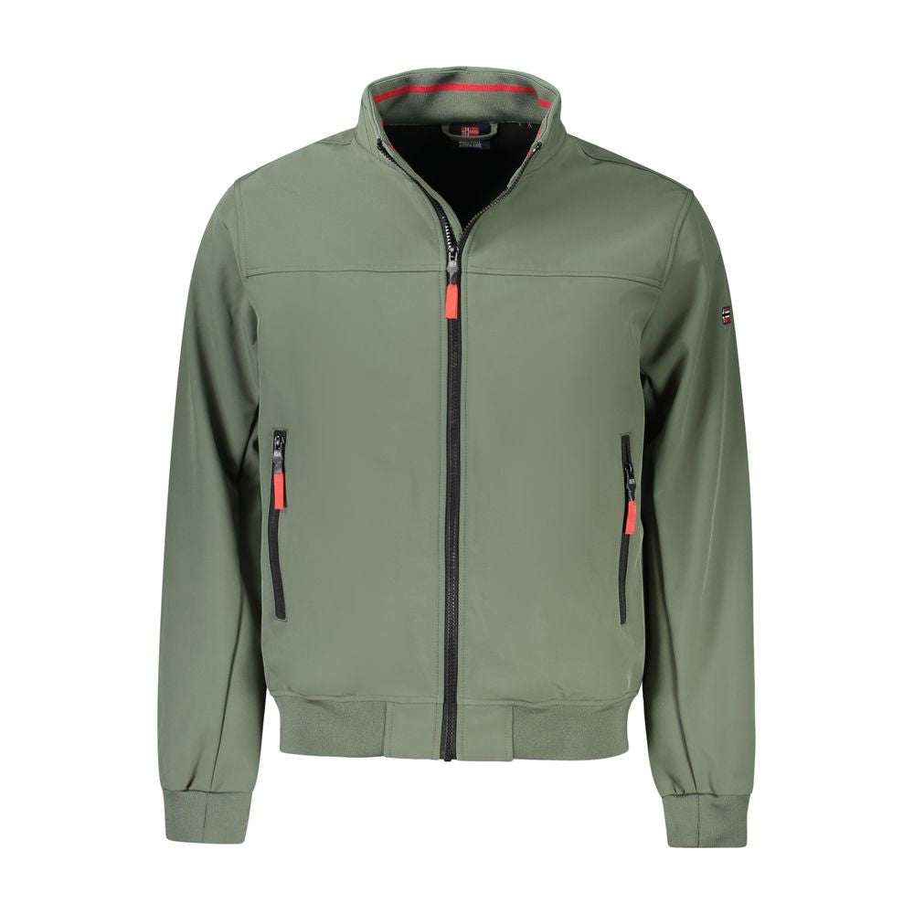 Verde Polyester Men's Jacket
