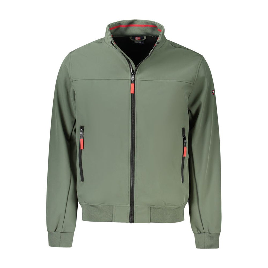 Verde Polyester Men's Jacket