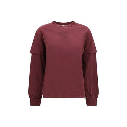 Bordeaux Cotton Sweatshirt