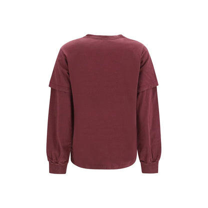 Bordeaux Cotton Sweatshirt