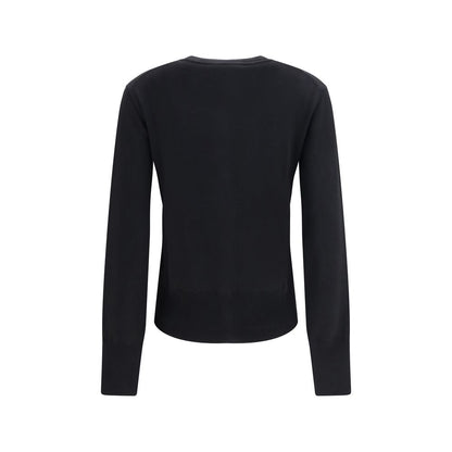 Black Wool Oves Aries Cardigan