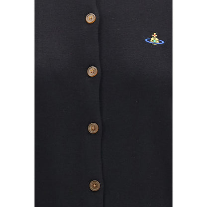 Black Wool Oves Aries Cardigan