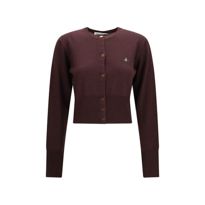 Purple Silk Cardigan