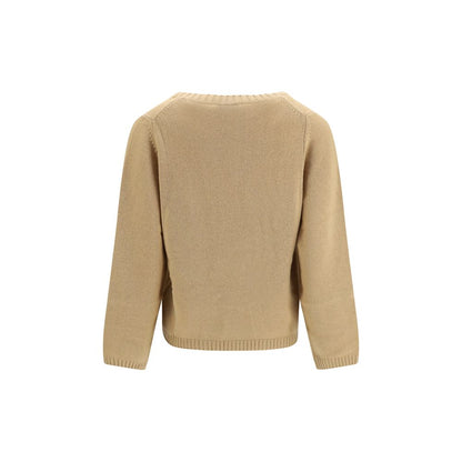 Beige Cashmere Sweater