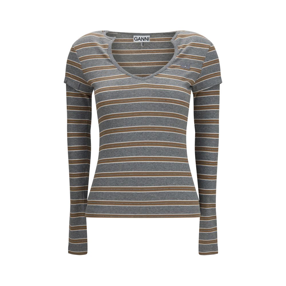 Gray Cotton Sportswear