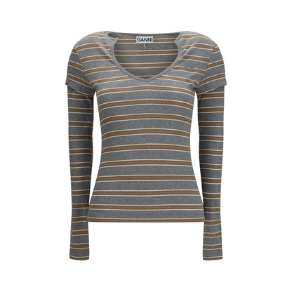 Gray Cotton Sportswear