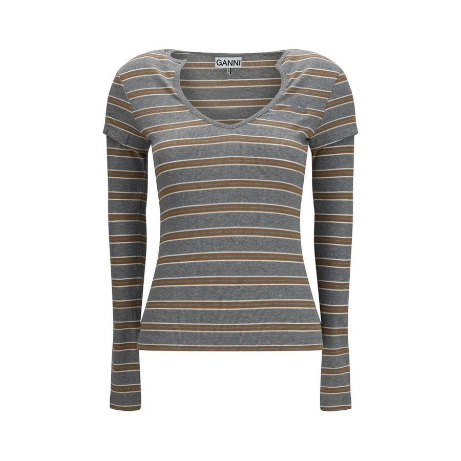 Gray Cotton Sportswear