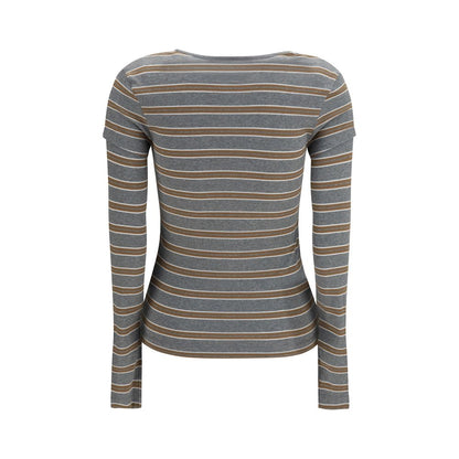 Gray Cotton Sportswear