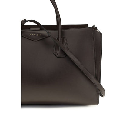 Brown Calf Leather Bos Taurus Handbag