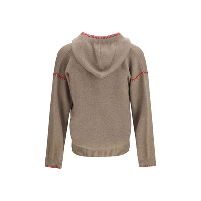 Brown Cashmere Sweatshirt