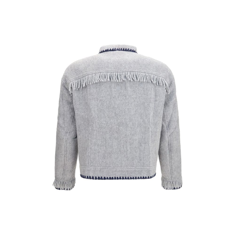 Blue Alpaca Vicugna Pacos Full-Length Jacket