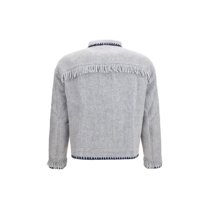 Blue Alpaca Vicugna Pacos Full-Length Jacket