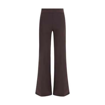 Brown Polyamide Casual Pants