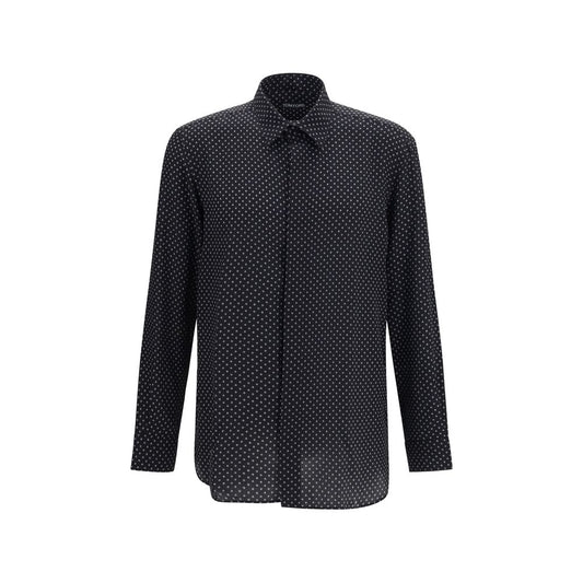 Black Silk Shirt