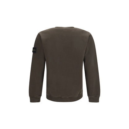 Brown Cotton Sweatshirt