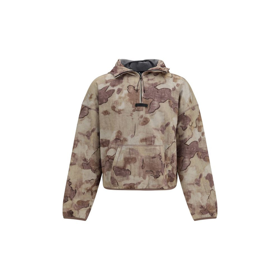 Beige Cotton Sweatshirt